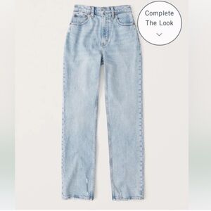 Abercrombie Ultra High Rise Straight
